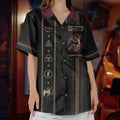 Led Zeppelin Luxury Design Hawaiian Shirt – Classic Rock Inspired Black Hawaiian Shirt