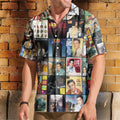 Elvis Presley Nostalgia Collage Hawaiian Shirt – Classic Rock & Roll Memories Gift