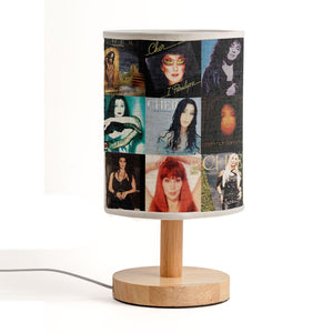 Cher Albums Fabric Lamp A Tribute to the Goddess of Pop ✨