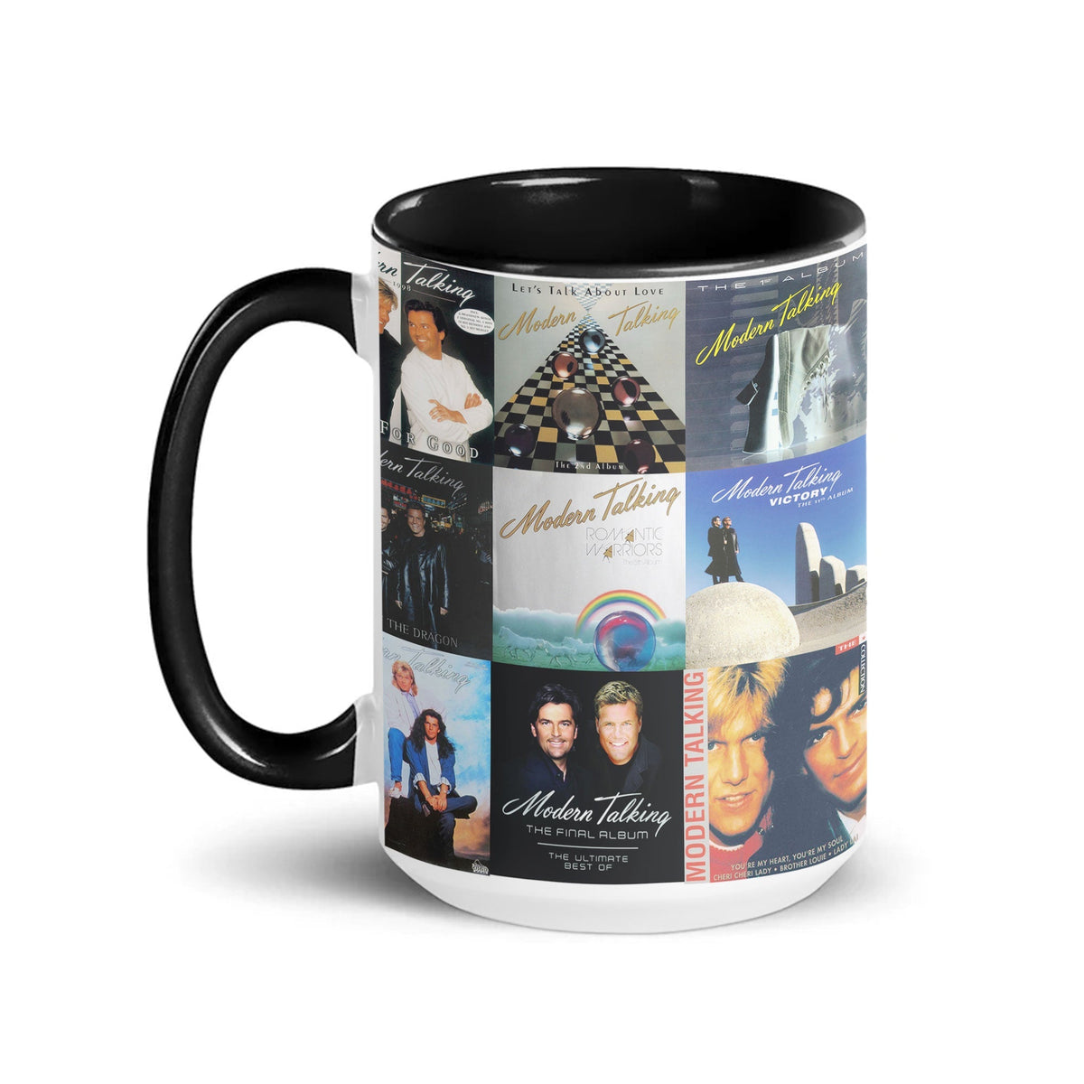 Modern Talking Accent Mug A Nostalgic Tribute to Euro-Pop Legends