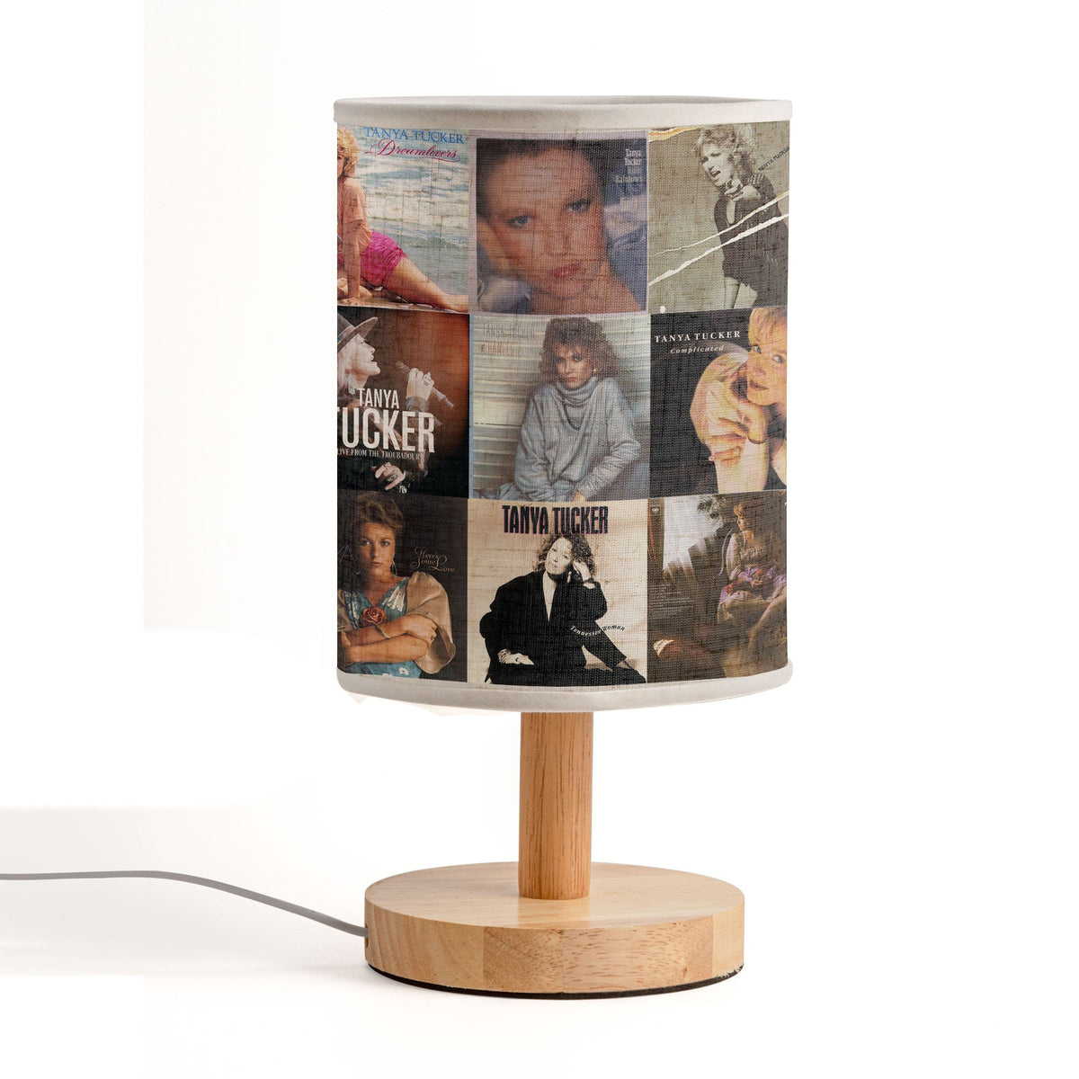 Country Queen Glow Tanya Tucker Albums Fabric Lamp 🤠