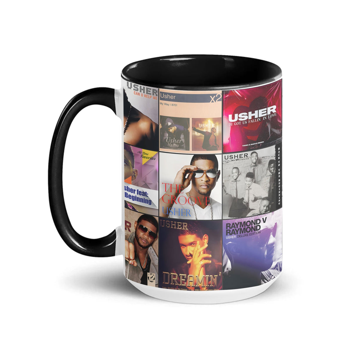 Usher Accent Mug A Nostalgic R&B Tribute