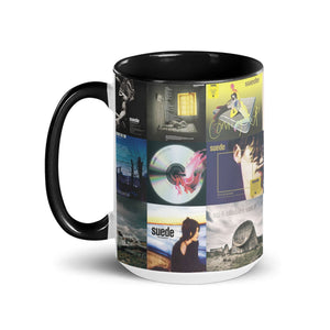 Suede Accent Mug Britpop Icons Album Cover Collage Gift