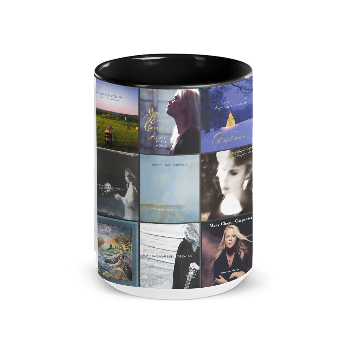 Mary Chapin Carpenter Accent Mug Folk Country Album Collage Gift