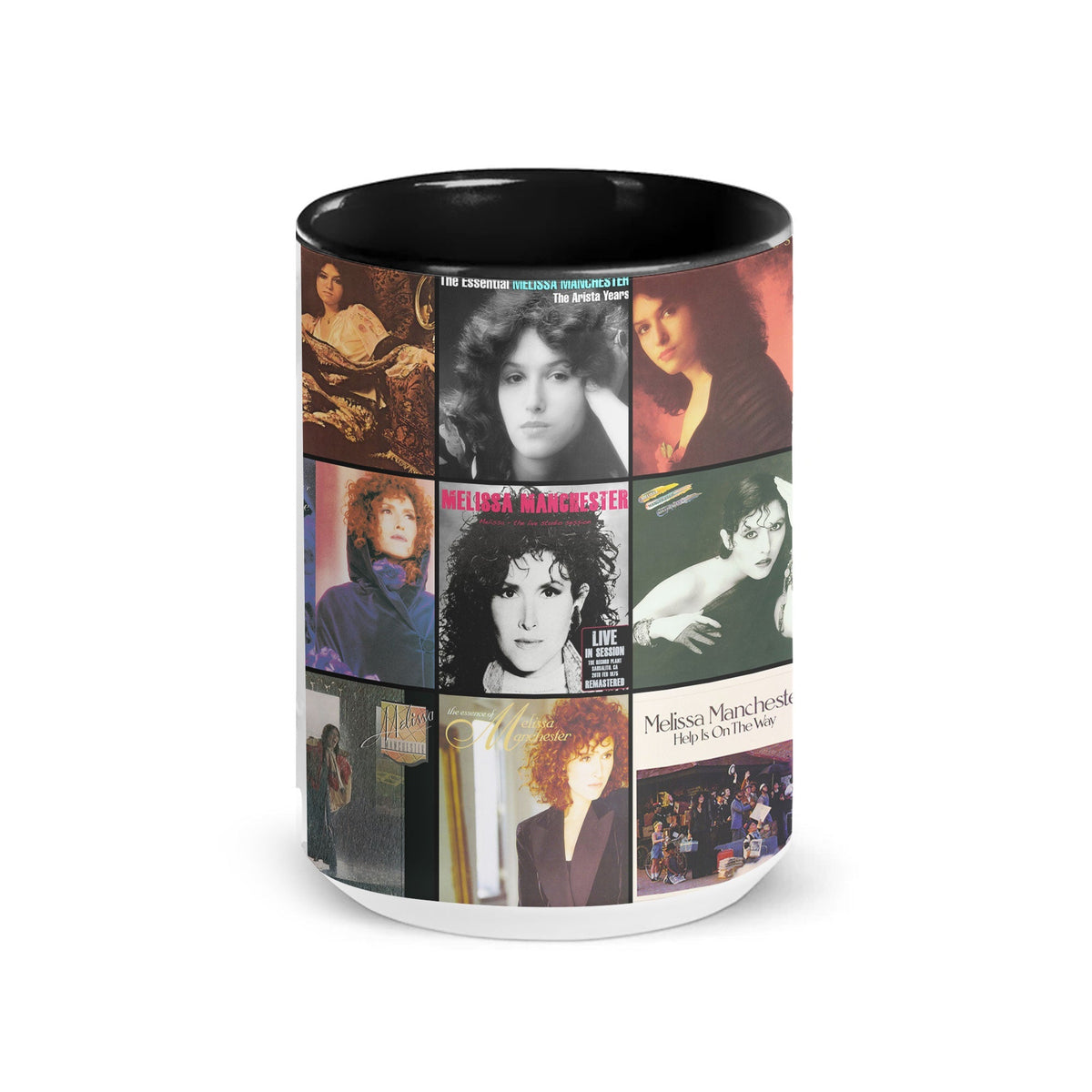 Melissa Manchester Accent Mug Album Cover Collage Gift