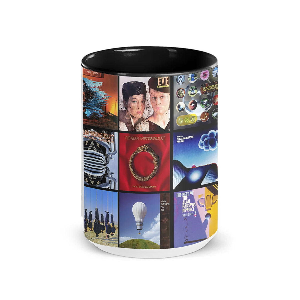The Alan Parsons Project Accent Mug Album Cover Collage Gift