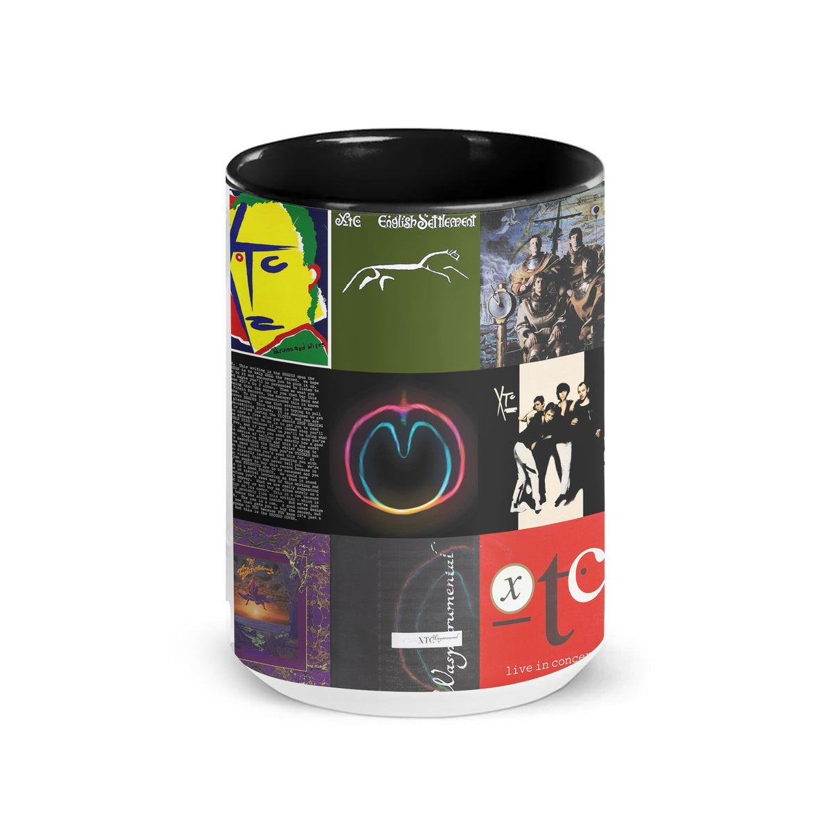 XTC Accent Mug Classic Album Cover Collage Gift