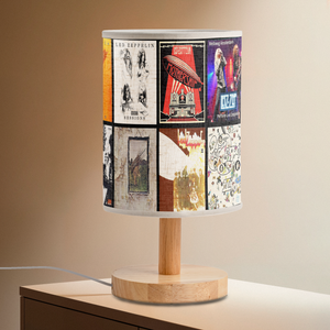 Led Zeppelin Album Cover Fabric Lamp Retro Rock Home Décor