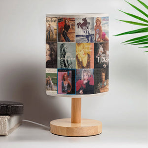 Country Queen Glow Tanya Tucker Albums Fabric Lamp 🤠