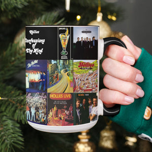 The Hollies Accent Mug Classic Harmony-Rock Album Collage Gift