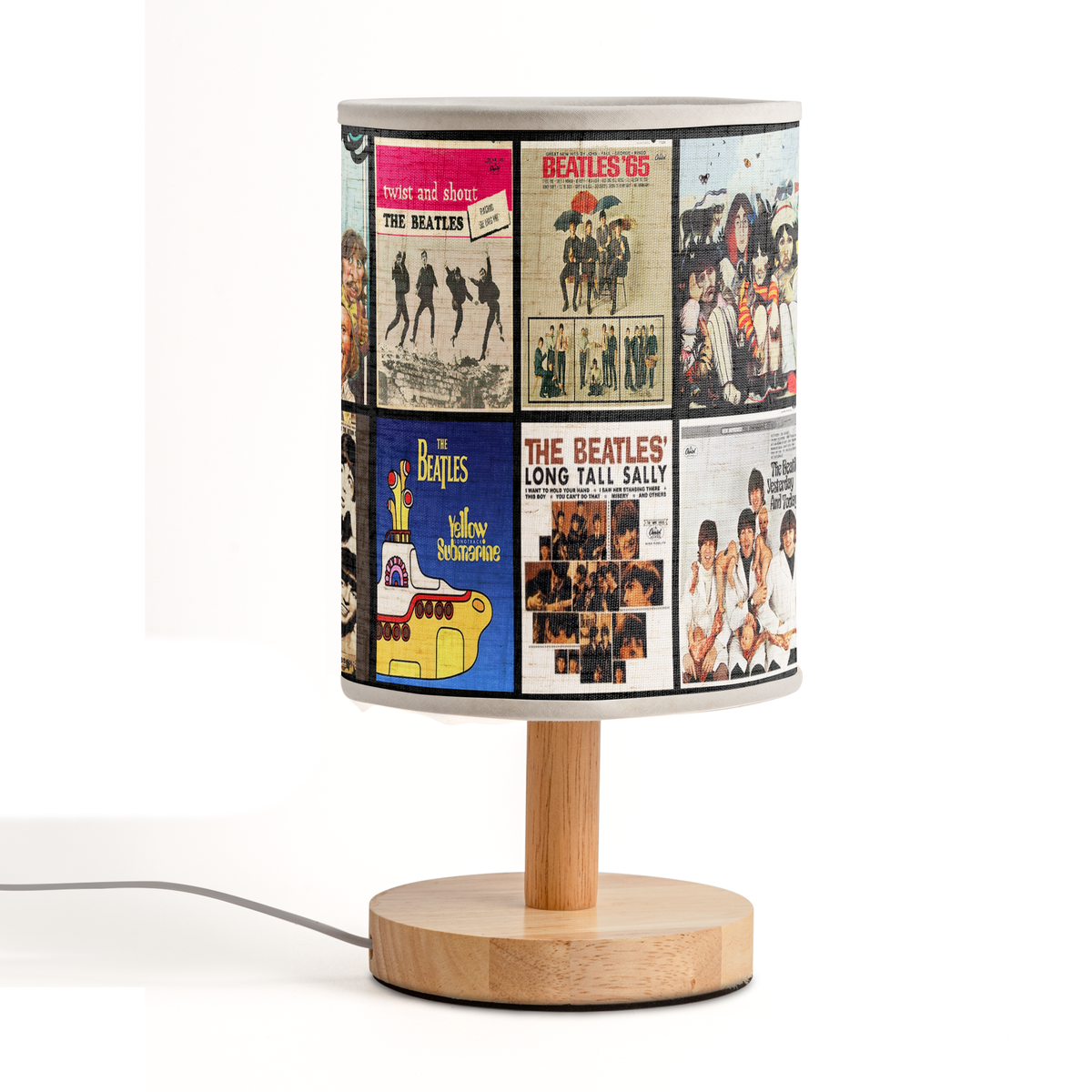 Retro Beatles Lamp A Tribute to Legendary Albums