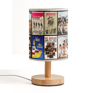 The Beatles Album Cover Fabric Lamp Retro Music Room Decor