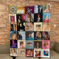 Debby Boone Sherpa Blanket Classic Album Cover Collage Gift for Timeless Music Fans