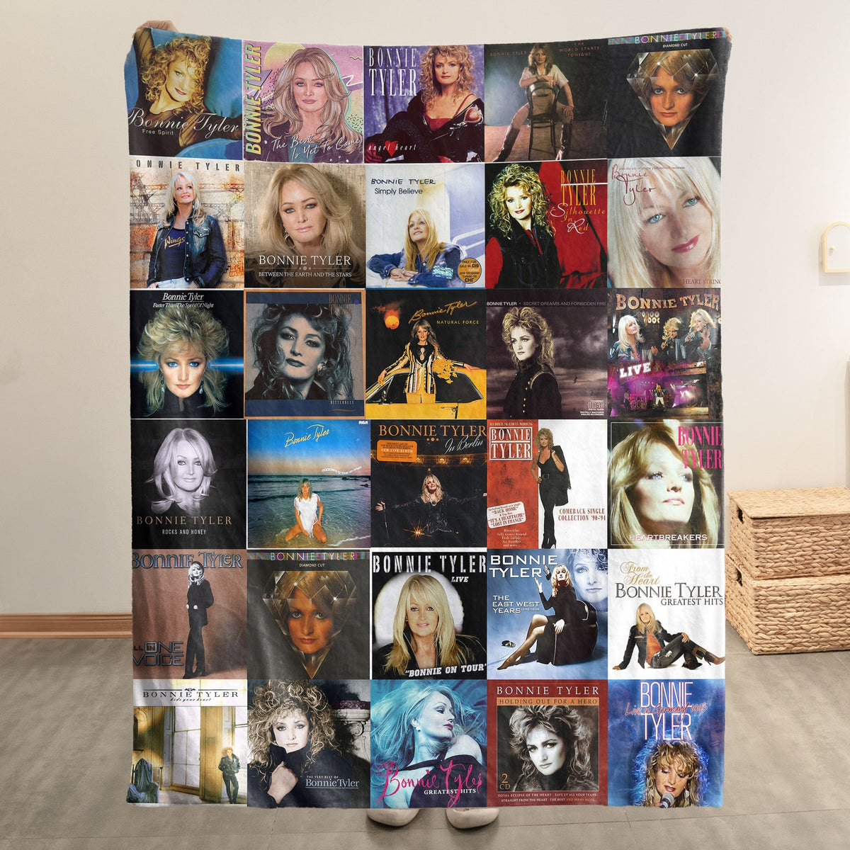 Bonnie Tyler Sherpa Blanket A Timeless Tribute to a Rock Icon