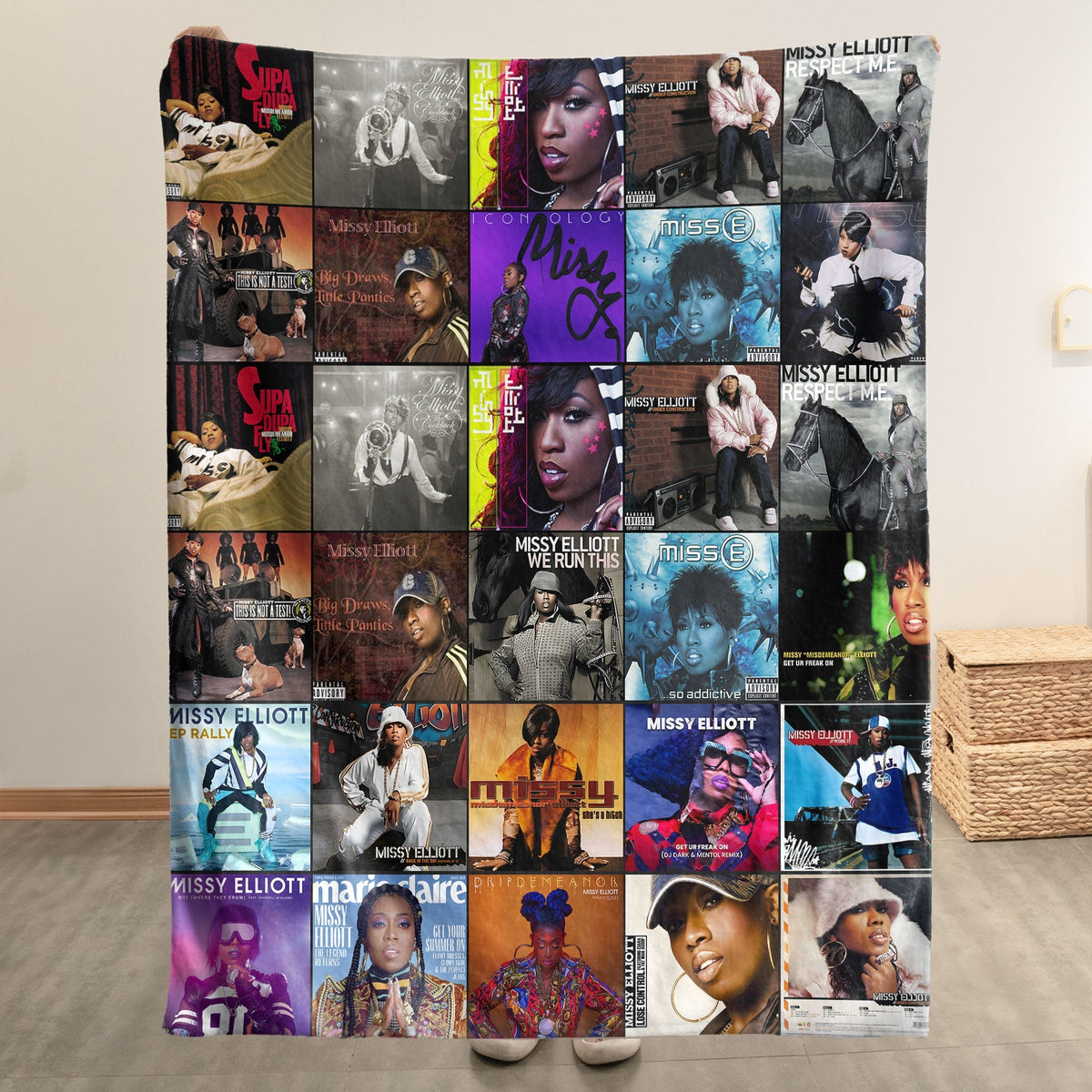 Missy Elliott Sherpa Blanket A Bold Throwback to Hip-Hop Innovation