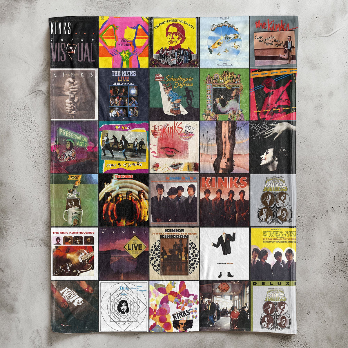 The Kinks Sherpa Blanket A Warm Tribute to One of Rock’s Most Timeless Storytellers