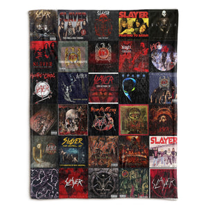 Slayer Sherpa Blanket A Fierce Tribute to Metal Legends