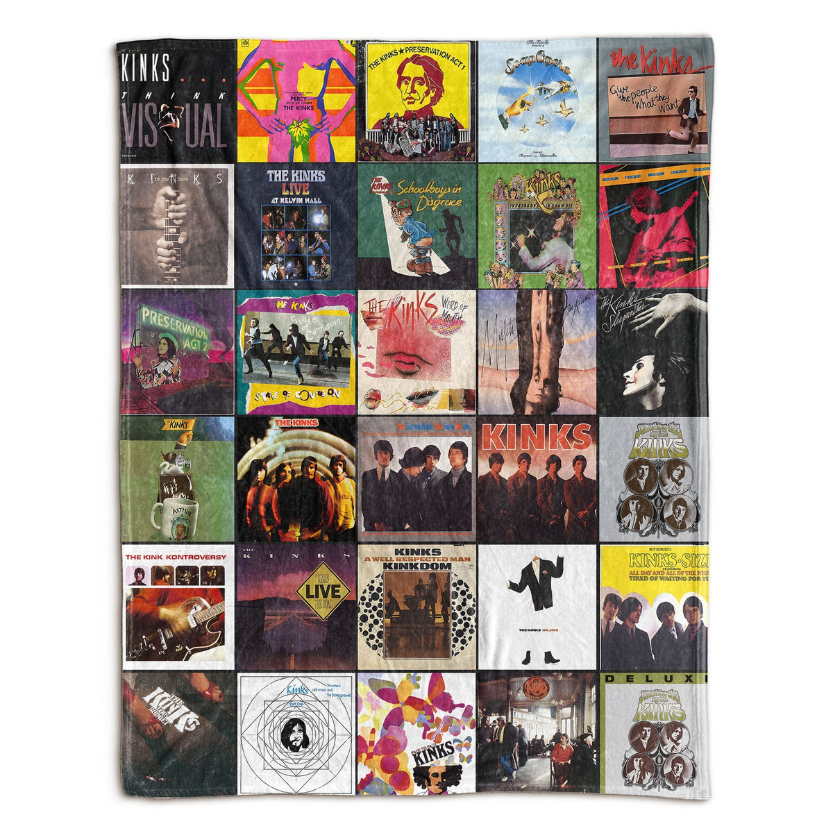 The Kinks Sherpa Blanket A Warm Tribute to One of Rock’s Most Timeless Storytellers