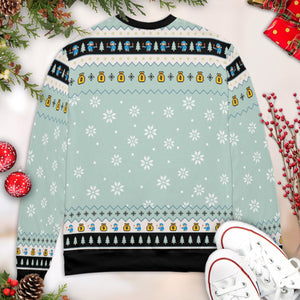 Against Charity  Ugly Christmas Sweatshirt