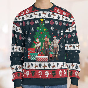 Biker Mice From Mars Ugly Christmas Sweatshirt