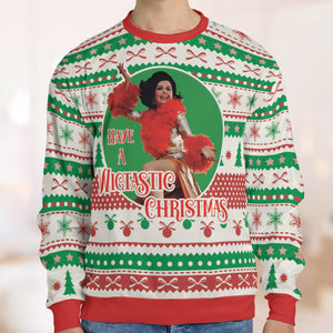 Christmas Wigtastic Ugly Christmas Sweatshirt