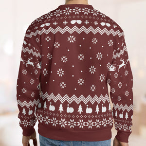 Mark It Zero The Big Lebowski Ugly Christmas Sweatshirt