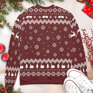 Mark It Zero The Big Lebowski Ugly Christmas Sweatshirt