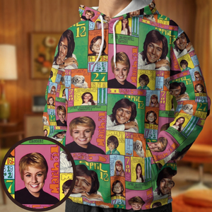 Throwback Threads Partridge Family All-over Print Hoodie