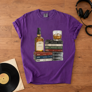Queen Band Cassette Album Collection T-Shirt Retro Rock Music Queen Band Merch Tee