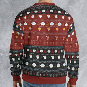 Rudolph Hannibal Ugly Christmas Sweatshirt