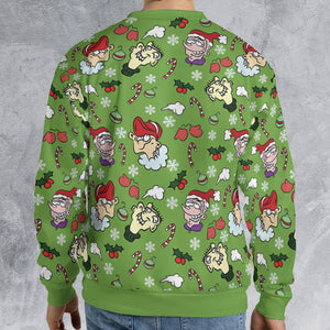 Holiday Mischief Ed Edd n Eddy All-over Print Sweatshirt