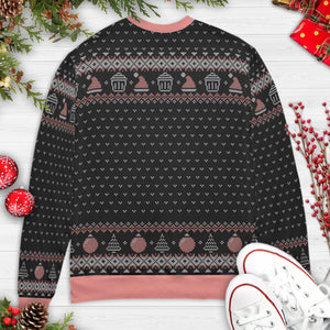 Garbage Day Silent Night Deadly Night Ugly Christmas Sweatshirt