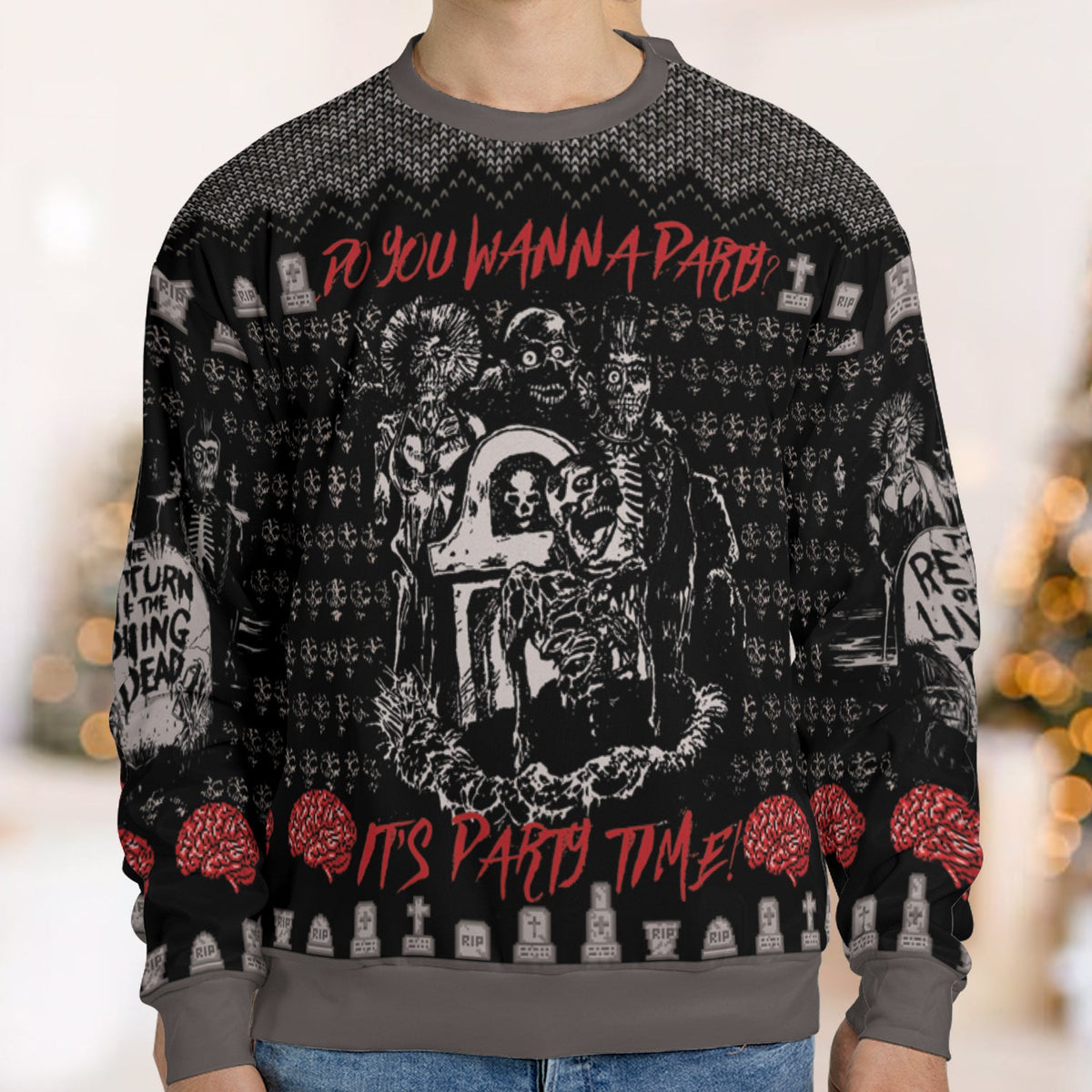 It's Party Time Ugly Christmas Sweatshirt