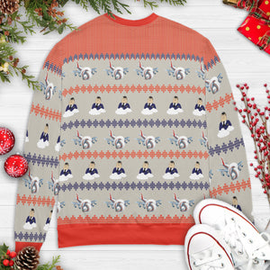I Picked The Wrong Year Airplane Ugly Christmas Sweatshirt