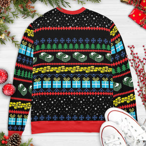 Bah! Humbug Dab Ugly Christmas Sweatshirt