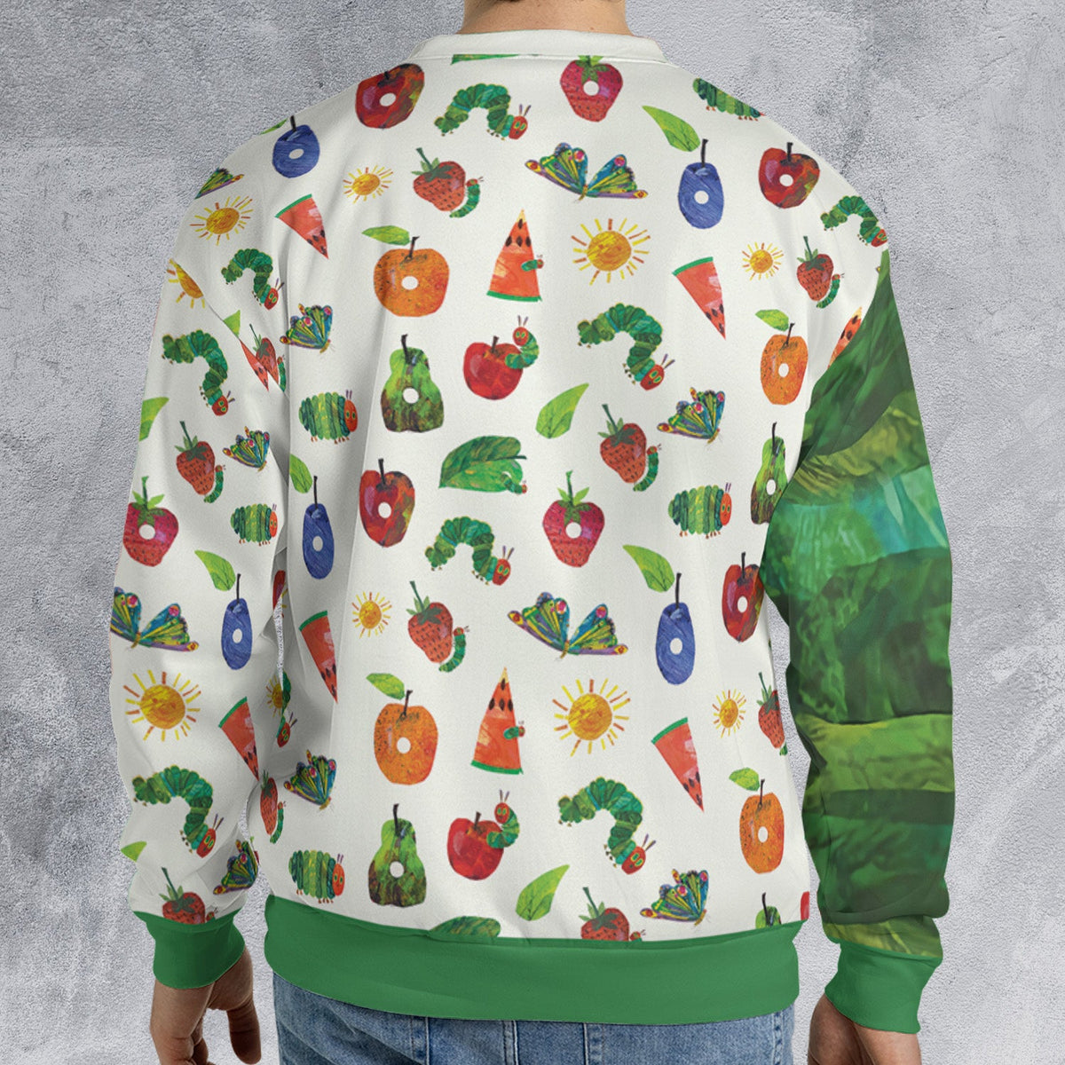 Hungry, Hungry, Mayhem Hungry Caterpillar All-over Print Sweatshirt