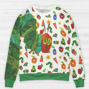 Hungry, Hungry, Mayhem Hungry Caterpillar All-over Print Sweatshirt