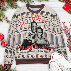 Ho Ho Ho Merry Christmas Die Hard Ugly Christmas Sweatshirt