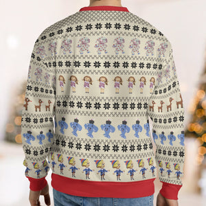 Freak Rudolph the Red Nosed Reindeer Ugly Christmas Sweatshirt