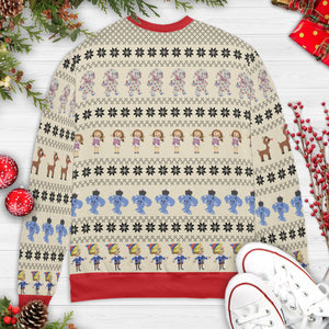 Freak Rudolph the Red Nosed Reindeer Ugly Christmas Sweatshirt