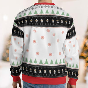 The Most Terrifying Time Of The Year Terrifier Ugly Christmas Sweatshirt