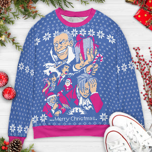 Turnabout Christmas ACE Attorney AOP Ugly Christmas Sweatshirt