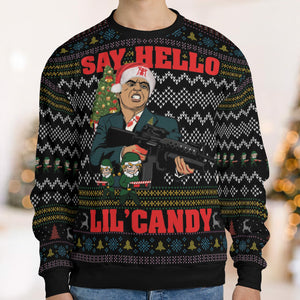 White Christmas Ugly Christmas Sweatshirt