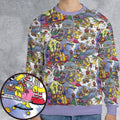 Winterfest Mcdonaldland All-over Print Sweatshirt