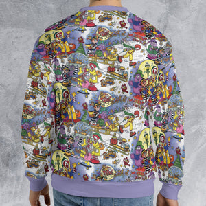 Winterfest Mcdonaldland All-over Print Sweatshirt