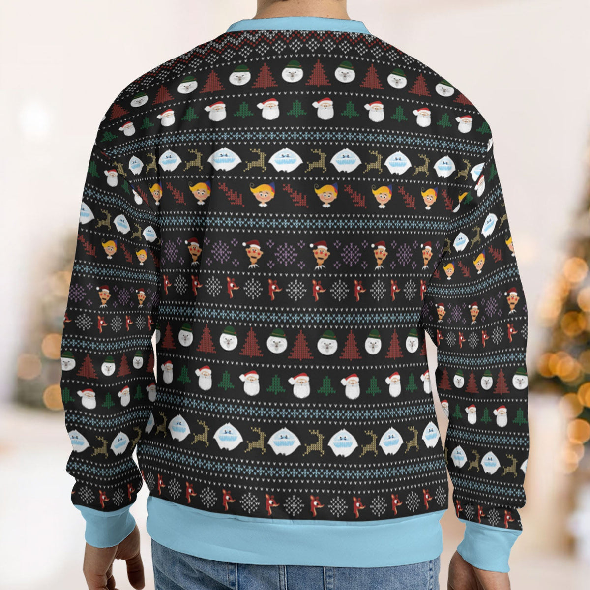 Stone Cold Snowman Rudolph Red Nosed Reindeer Ugly Christmas Sweatshirt