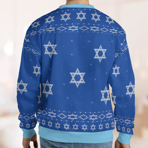 Celebrate Hanukkah Star Trek Ugly Christmas Sweatshirt