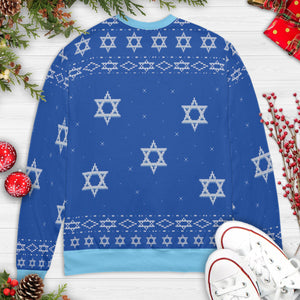 Celebrate Hanukkah Star Trek Ugly Christmas Sweatshirt