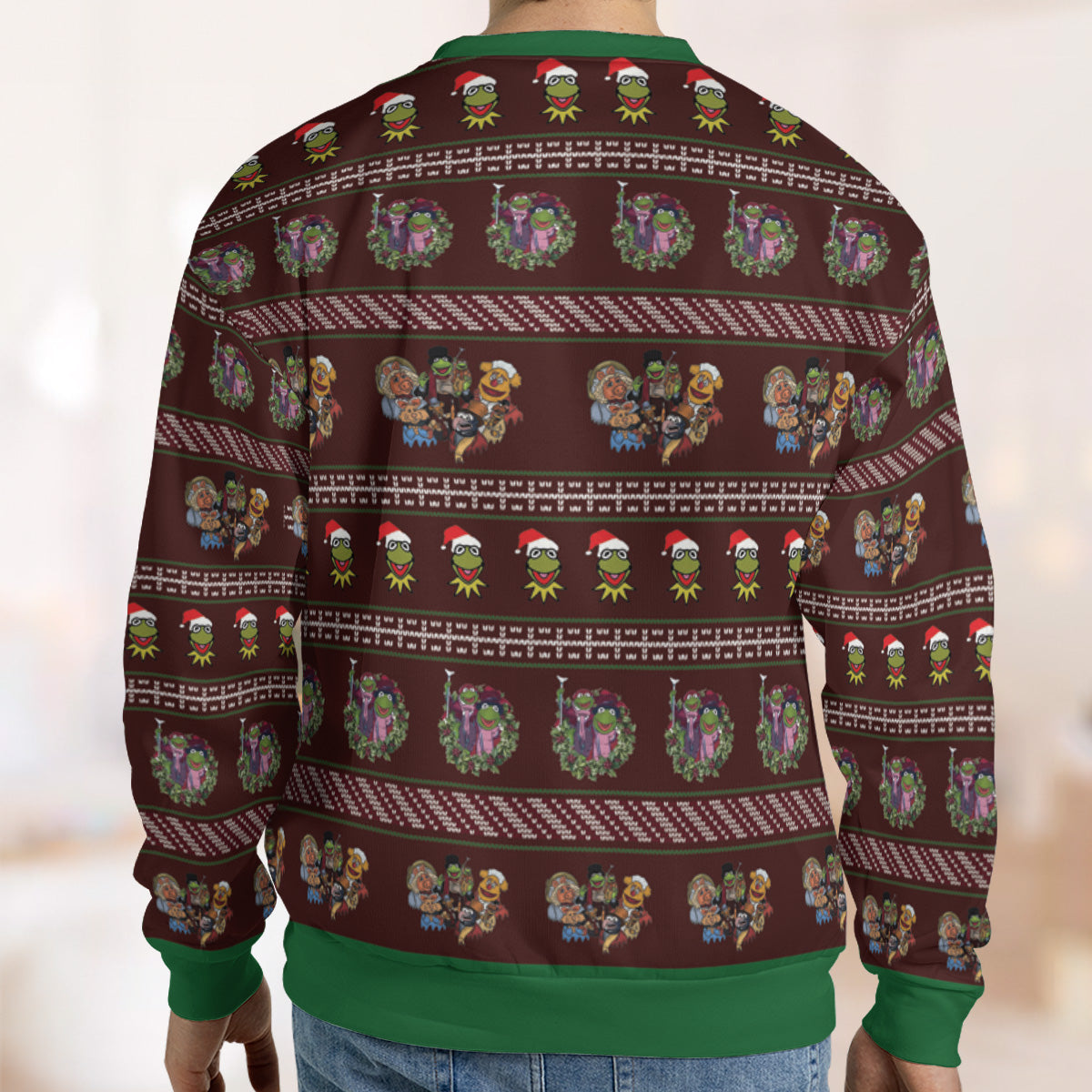Feel Like Christmas The Muppets Ugly Christmas Sweatshirt