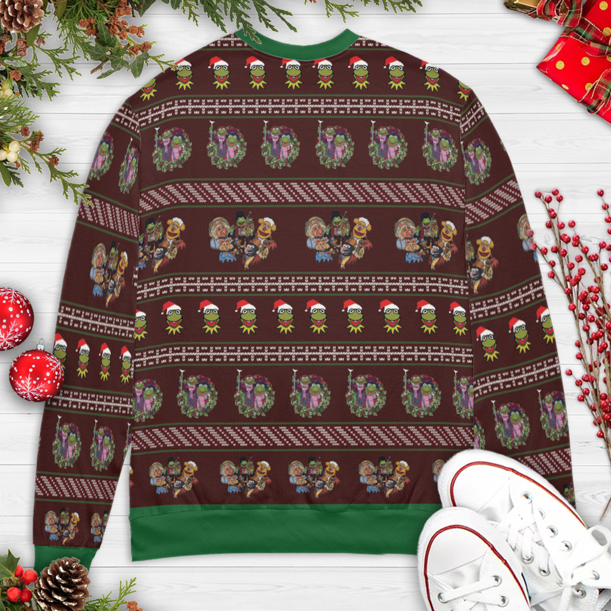 Feel Like Christmas The Muppets Ugly Christmas Sweatshirt